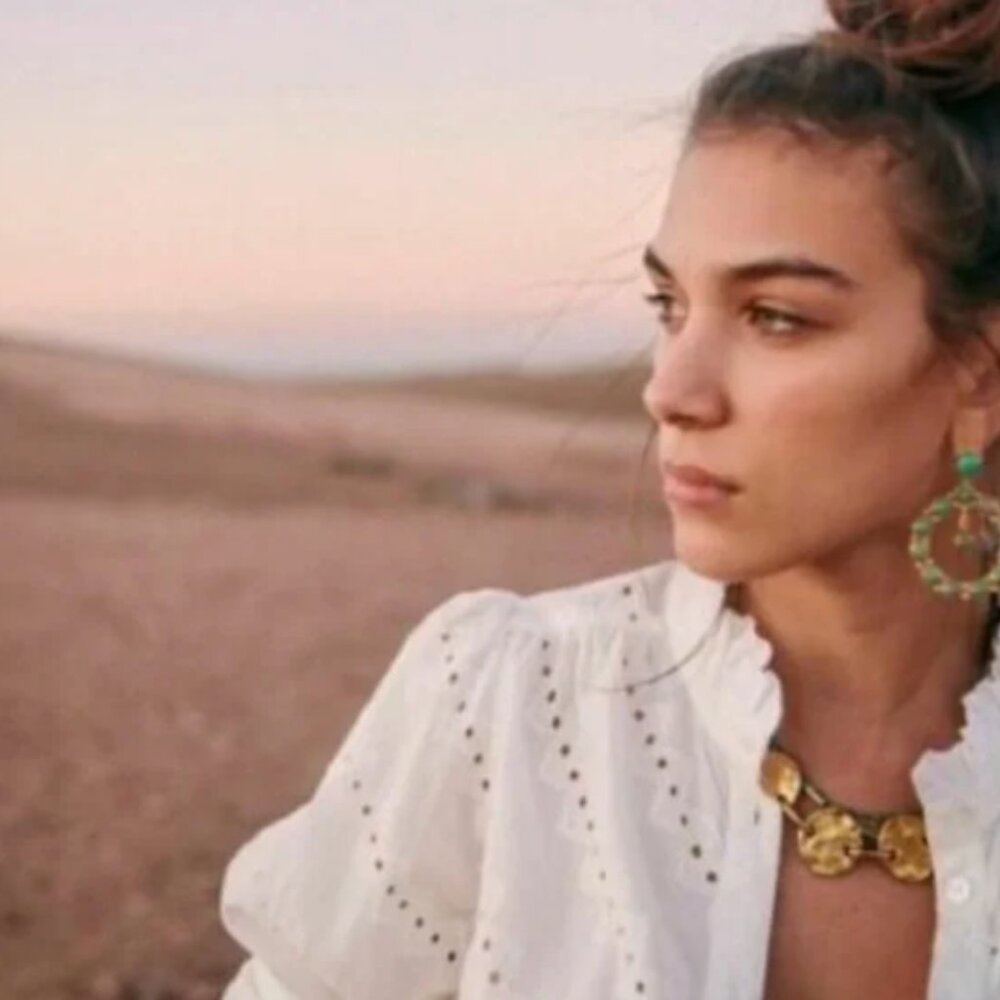 SEZANE HAVANE WHITE EYELET EMBROIDERED DRESS SIZE 8